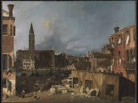 Iconic Canaletto painting goes on display in Aberystwyth