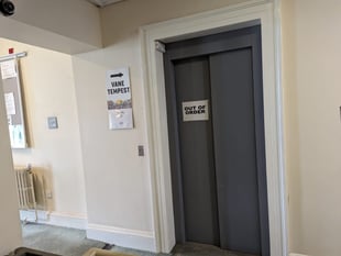 Mach council office lifts to get £26k repair