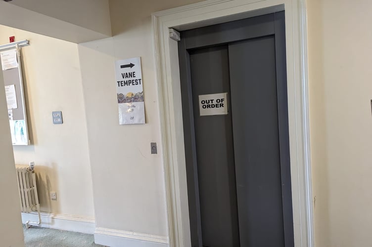 Y Plas lift has been out of order since late 2022