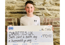 Croeslan schoolboy raises money for diabetes charity