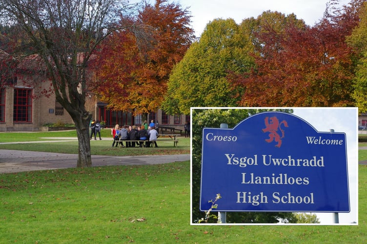 Llanidloes High School has received a report into a recent Estyn inspection