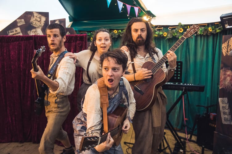 London theatre troupe moves back to Wales with reimagined Pinocchio for the Greta Thunberg generation. Photo: Andrew Ab