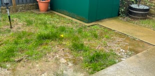 Residents 'can't enjoy' flooded gardens & want Adra to sort them out