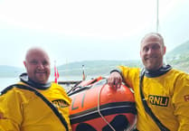 Shopkeeper takes helm of New Quay’s inshore lifeboat