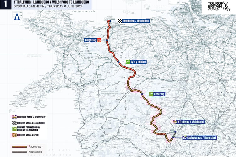 The Welshpool to Wrexham stage