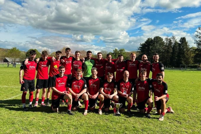Ardal North East champions Penrhyncoch