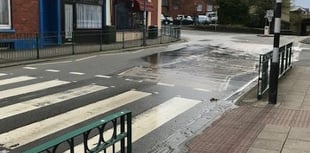 Water company comes under fire as high street leak continues