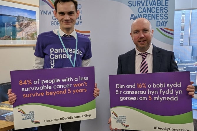 Mabon ap Gwynfor MS has joined the new cancer group