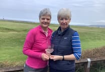 Debbie wins March Medal and Wilding Goblet at Borth & Ynyslas