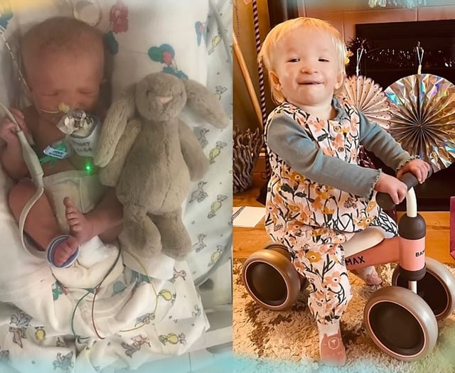 Dad to raise money for baby unit which supported his daughter