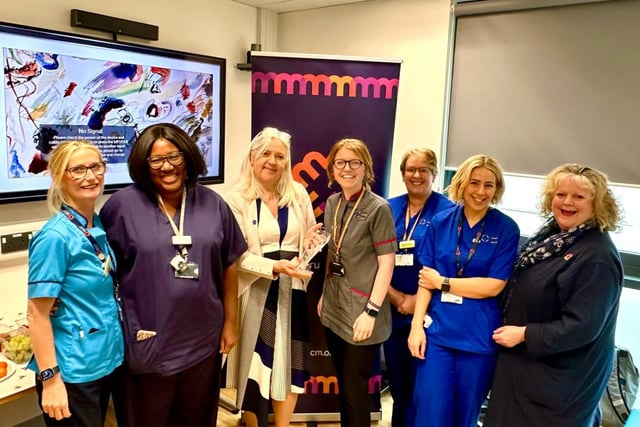 Maternity team recognised for tackling inequalities