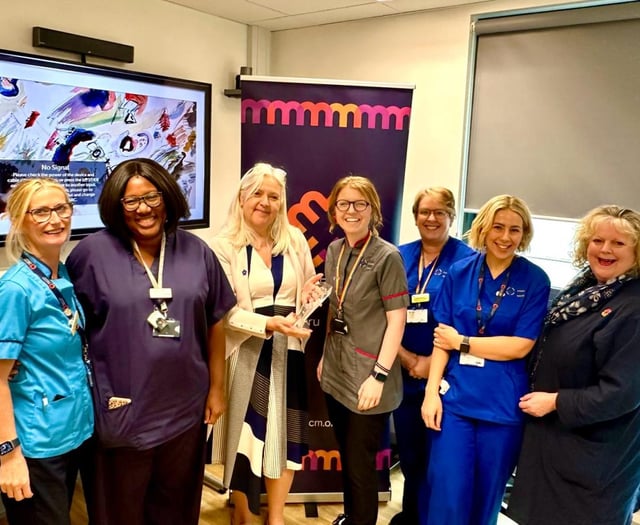 Maternity team recognised for tackling inequalities