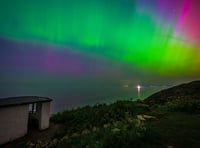 Northern lights brighten up the night sky