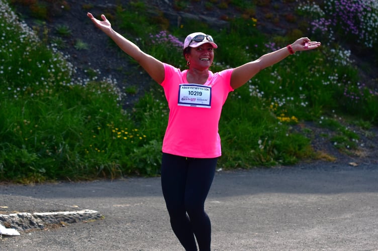 The Race For Life, Aberystwyth: Photo by Beverley Hemmings