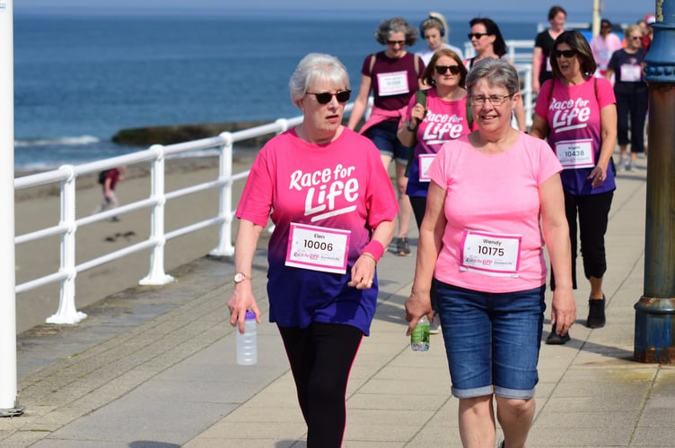 The Race For Life, Aberystwyth: Photo by Beverley Hemmings