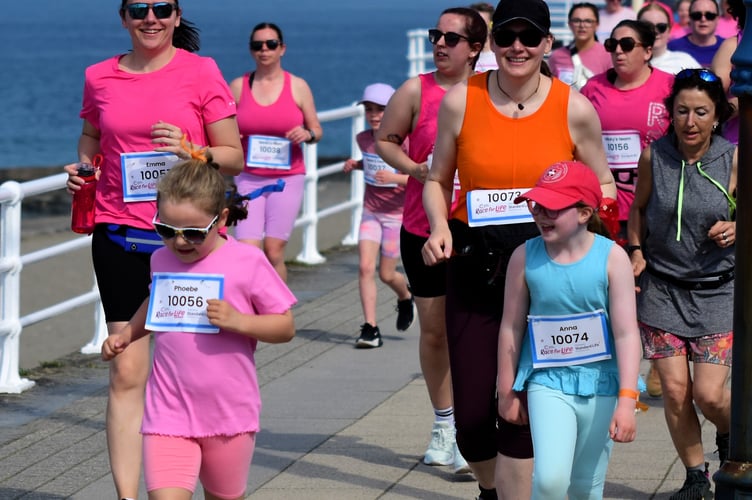 The Race For Life, Aberystwyth: Photo by Beverley Hemmings