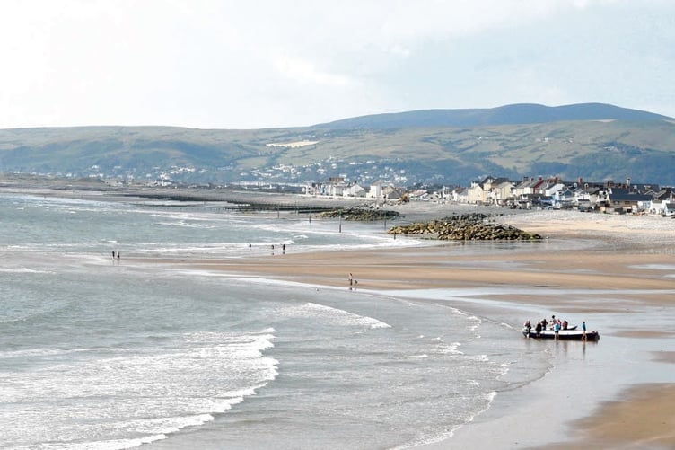 Borth beach