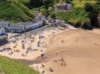 'No swimming' warning lifted from two Ceredigion beaches