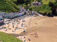 Three Ceredigion beaches achieve blue flag status