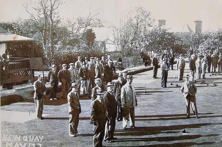 New Quay bowling