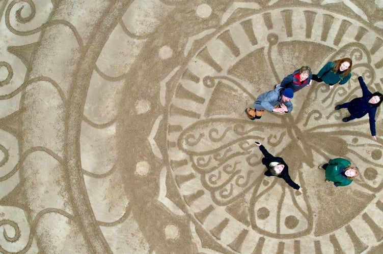 Arts and Health Sand Art