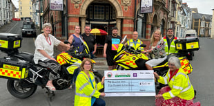 Donations welcomed by Blood Bikes Wales