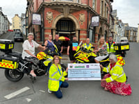 Donations welcomed by Blood Bikes Wales