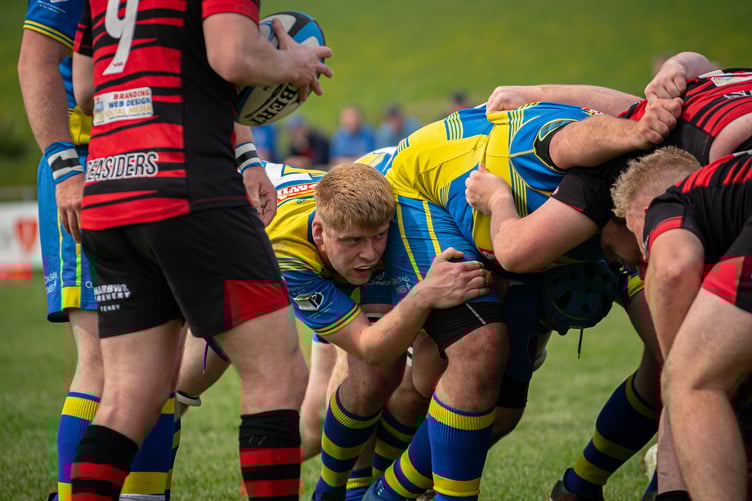 Aberaeron were beaten 37-27 against Tenby United in a hard-fought Pembrokeshire Cup final