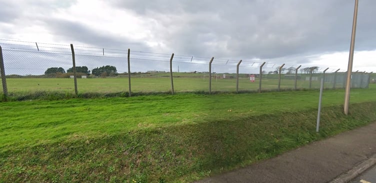 The solar scheme site at Qinetiq Aberporth