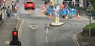Tywyn water leak finally fixed