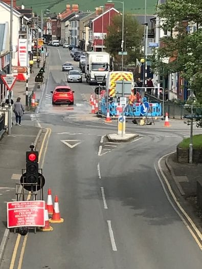 Tywyn water leak finally fixed