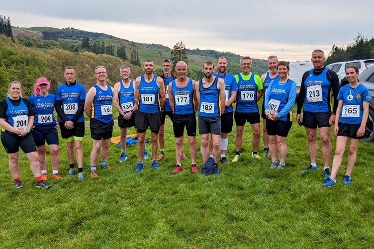 Aber runners at Hafod