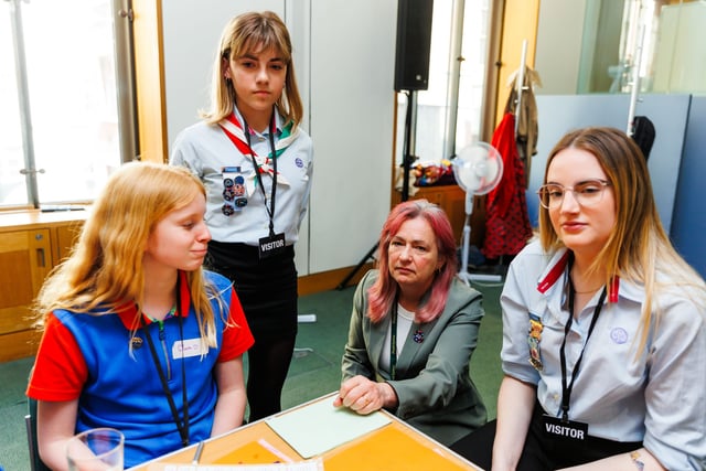 Morfa Nefyn Girl Guide shares hopes and concerns at House of Commons