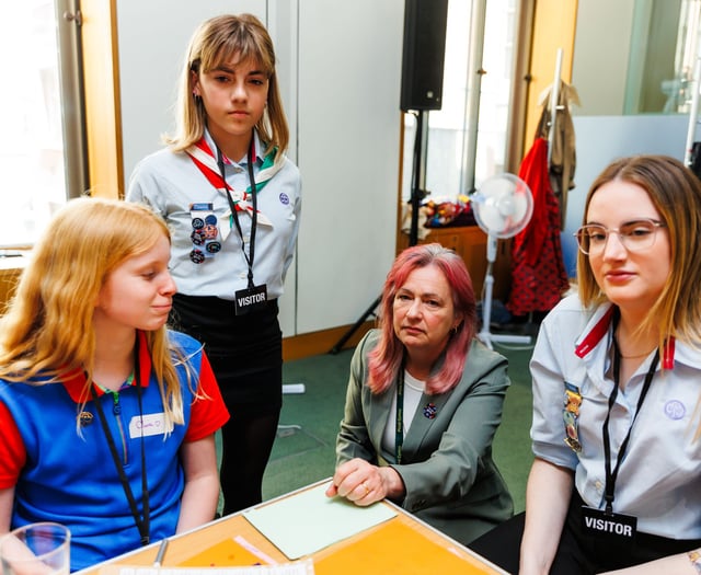 Morfa Nefyn Girl Guide shares hopes and concerns at House of Commons
