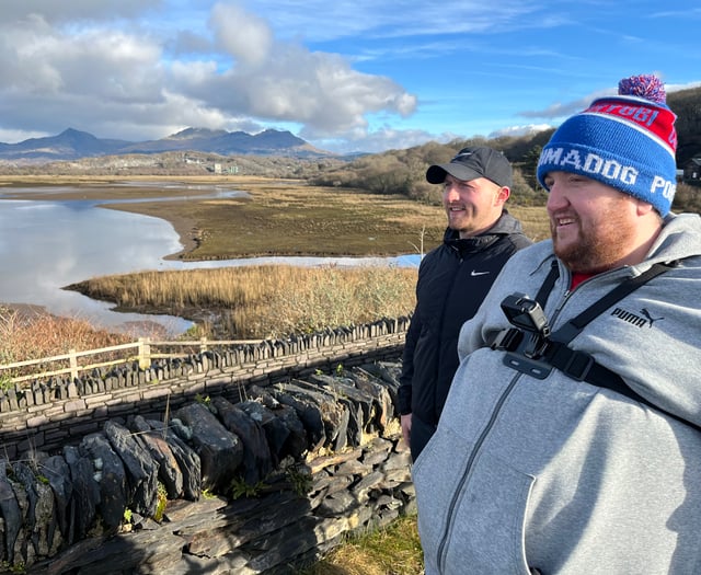 Porthmadog man's 10 stone weight loss challenge
