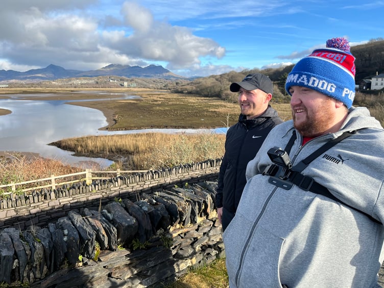 Gethin Jones and Sion Monty