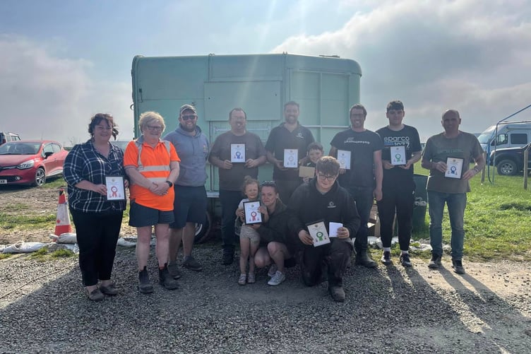 The winners at the Teifi Valley Motor Club’s Production Car Autotest