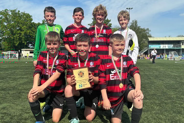 Ysgol Gymraeg won the prestigious National Primary 5`s trophy