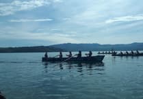 MYC Rowers and Aberystwyth battle it out in Madog Dash
