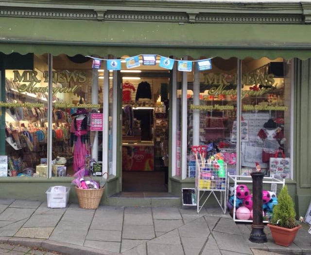 Machynlleth's Mr News to close its doors after 22 years
