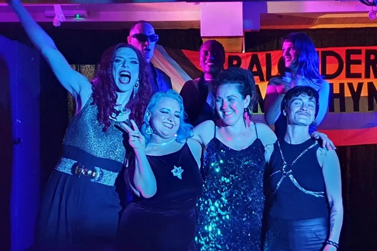 Mach residents were 'brought to tears' by the 'overwhelming love and support' they received in creating the town's first-ever Pride