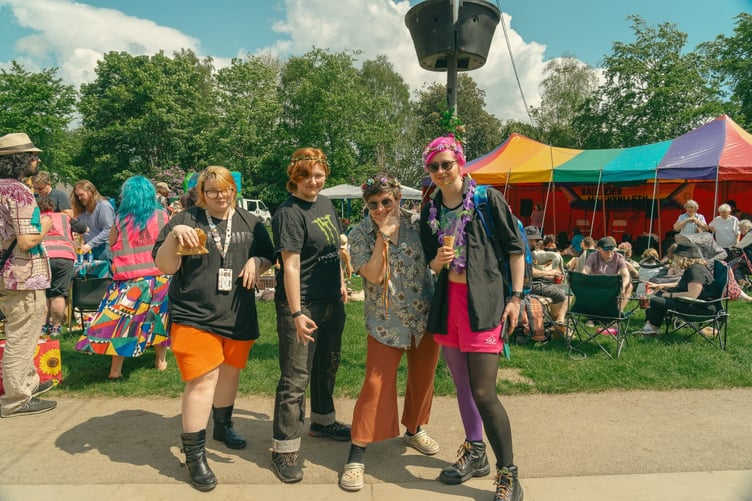 Everyone was out in their finery for the sunny Pride day (which featured an actual rainbow in the afternoon!)