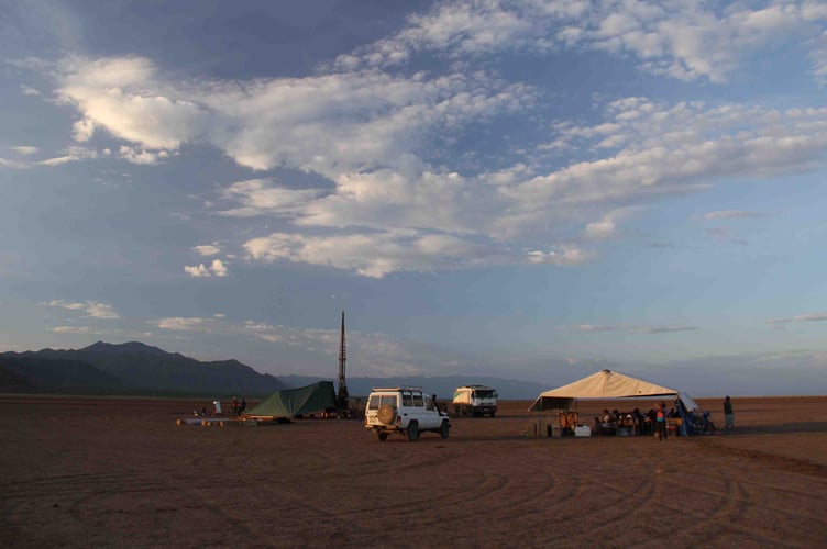 Scientific deep drilling in Chew Bahir, southern Ethiopia