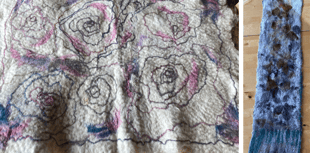 Turn to Cletwr for Andrea Smith textile display