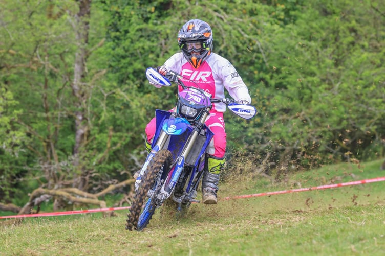 Delun Davies from Caio took P1 on both days in the Clubman Ladies Class