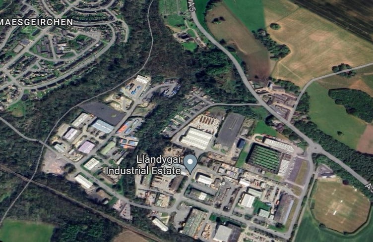 The Llandygai Industrial Estate at Bangor. Photo: Google Map