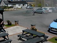 WATCH: man saves pint from 'mini tornado' at Pembrokeshire pub