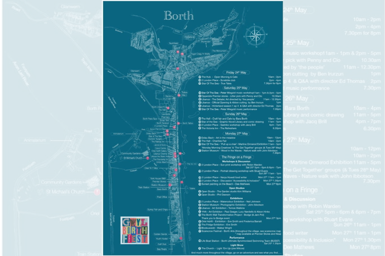 The full BorthFest programme is available at Nisa and Premier Stores in Borth and on their Instagram page @BorthFest