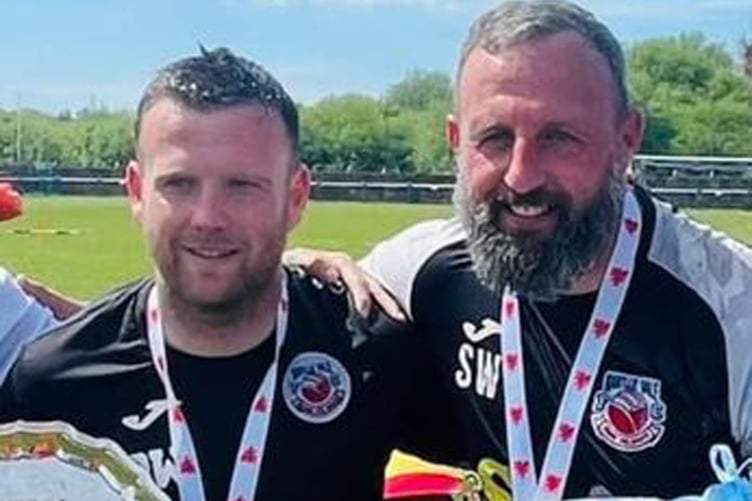 Dylan Williams and Simon Watts