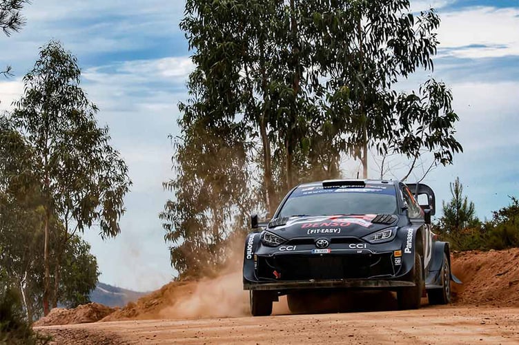 Elfyn Evans' Yaris Rally1 Hybrid